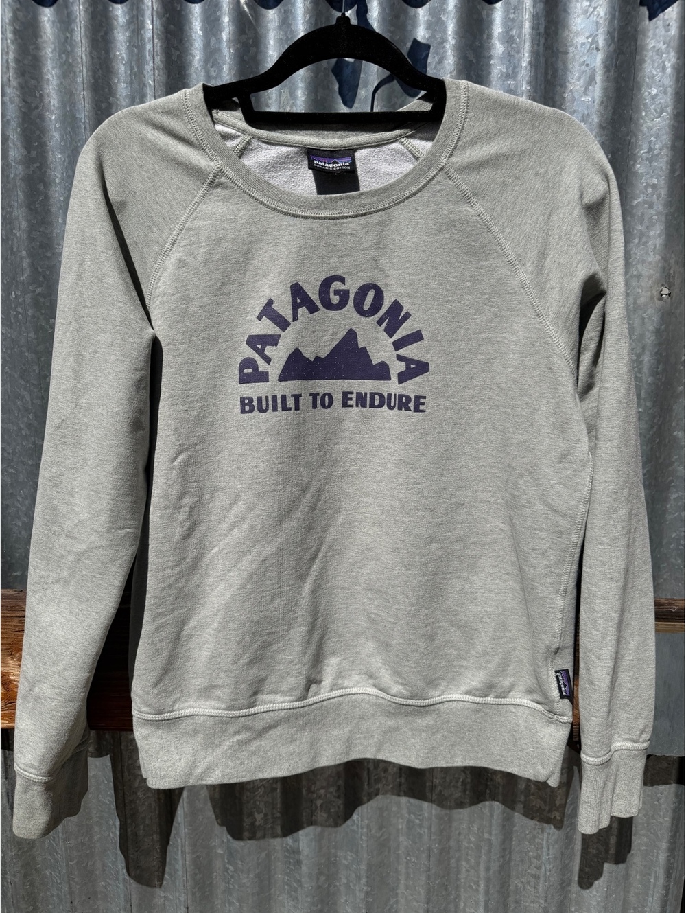 Patagonia Geologers Ahnya "Built to Endure" Organic French Terry Sweatshirt
